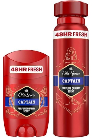Old Spice Captain Deodorant Spray Stick 150+50 Ml Avantajlı Paket