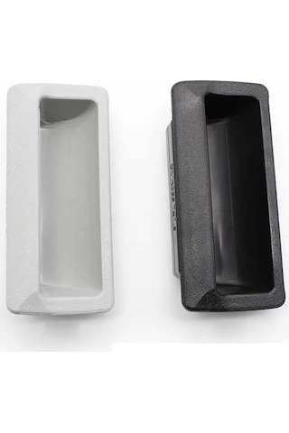 Büyük Plastik Gizli Saplı Demir Gizli Tutar Dosyalama Dolabı Kapı Tutucu Çelik Dolap Kapı Soyunma Tutucu 1 Pcs Siyah T 2.0mm