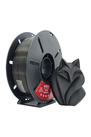 Revo 3 D Yazıcı Filament 1.75 Mm 1 Kg Hyperspeed Hızlı Ve Kaliteli Siyah