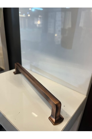 Levante Metal Kulp 192mm Antik Bakır Dolap Kapak Tv Ünite Modern Çekmece Mobilya Komidin Konsol Antik Bakır