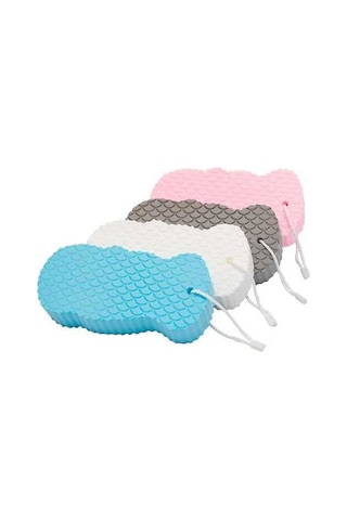 Fortunelane 2 Adet 3d Duş Sporu - Yumuşak Pva Deri Ölü Hücrelerini Temizleyen Kuru Cilde Uygun Gelen Alet Diğer