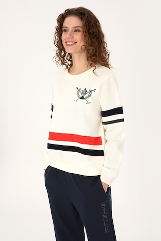 U.s. Polo Assn. Kadın Sweatshirt 50309074-vr256 İnci