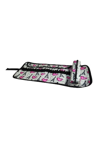 Jacbag Paris Senior Sanatsal Rulo Organizer Kalem Çantası Gri/Pembe - Kız Çocuk/Kadın Çok Renkli