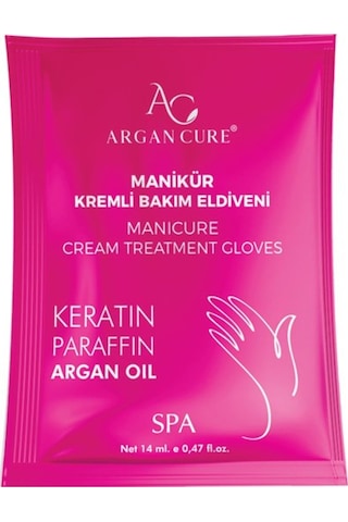 Argan Cure Manikür Kremli Bakım Eldiveni