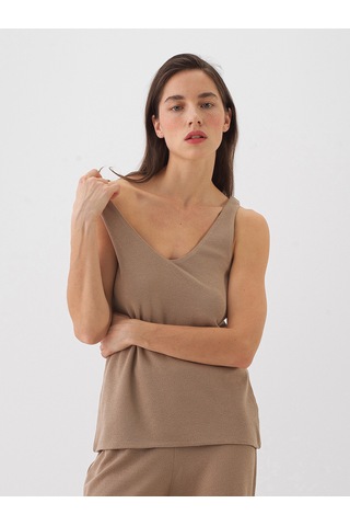 Xint Camel Pamuk Dokulu Regular Fit Atlet 602452