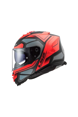 Ls2 Storm 2 Faster Tıtanıum Full Face Motosiklet Kaskı Mat Kırmızı