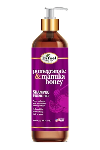 Difeel Pomegranate & Manuka Honey Sülfatsız Şampuan 1lt Tüm Saçlar