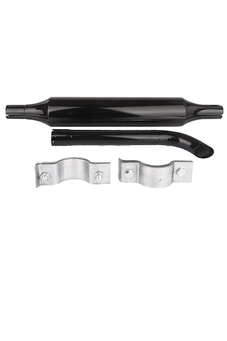 Fiat 450/640 Dikey Egzoz Susturucu Takımı Emaye Eğri Uçlu 5085165