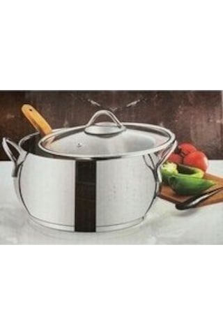Evimsaray Şevval 22 Cm Güveç Çelik Tencere - S1243 Inox