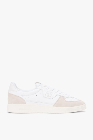 Tommy Hilfiger The Greenwich Edge Kadın Beyaz Deri Sneaker-13414 Beyaz