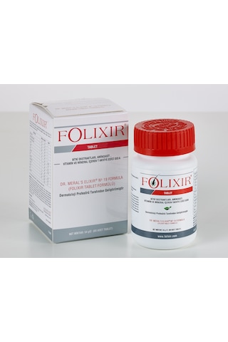 Folixir Takviye Edici Gıda 60 Tablet