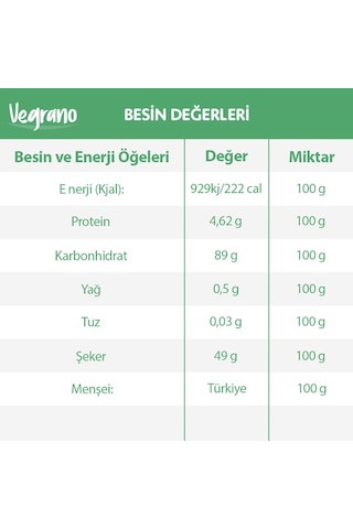 Vegrano Organik Keçiboynuzu Unu 500 G
