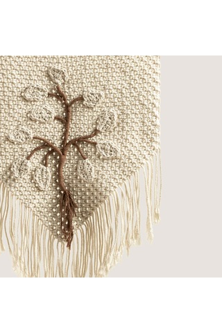 Boho Live Makrome Duvar Dekoru Natural