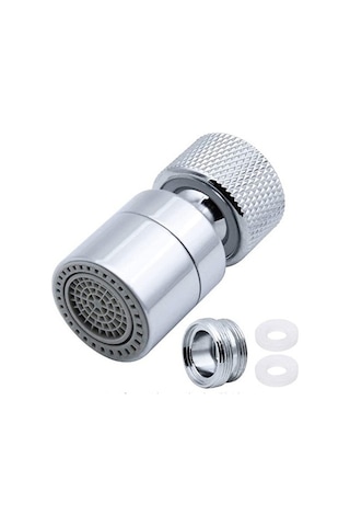 360 Dönebilen Musluk Havalandırıcı Pirinç 2 Pozisyonlu Ayarlanabilir Mutfak Musluğu Filtresi Bubbler Nozul Adaptörü - M22 Dış Dişli Nozullu Musluklar İçin Diğer