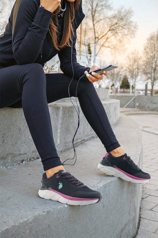 U.s. Polo Assn. Saldona Wmn 5fx Siyah Kadın Koşu Ayakkabısı 000000000101938177 Siyah