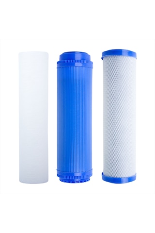 Açık Kasa Su Arıtma Cihazı 3'lü Ön Filtre Set