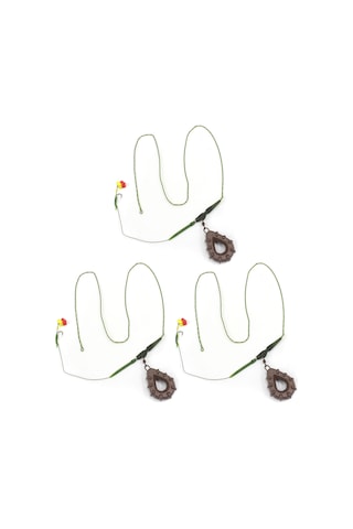 Kangvka Klasik Çelik Kuru Balık Olta Seti - 100g Ağırlık, 4/6/8 Numara İğneler, 3'lü Paket