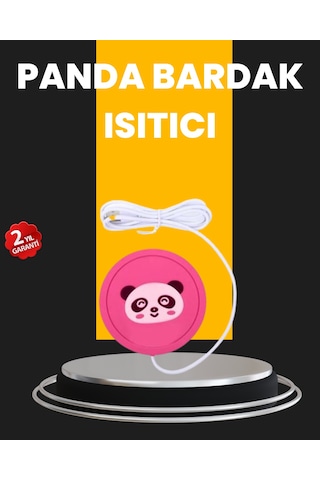 Usb Güçlü Bardak Isıtma Altlığı 1.2m Kablo Silikon Kaymaz Figürlü