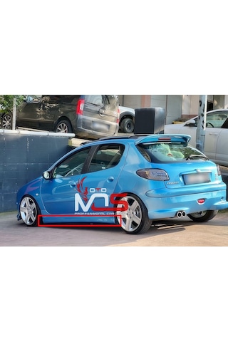 Peugeot 206 Rc Marşpiyel Sağ Sol Takım Fiberglass Boyasız