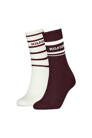 Tommy Hilfiger Th Women Sock 2p Hılfıger Kadın Gri Çorap - S701236457