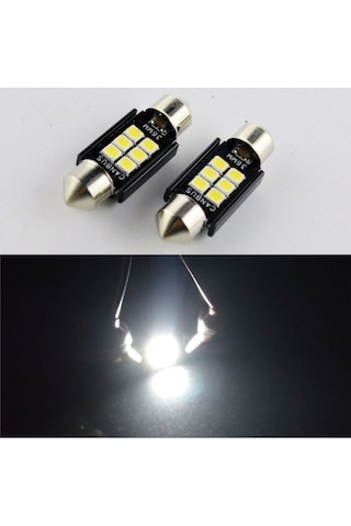 Femex Platinum 36mm Sofit 6 Smd 3030 Chip Led Ampul Aktif Canbus