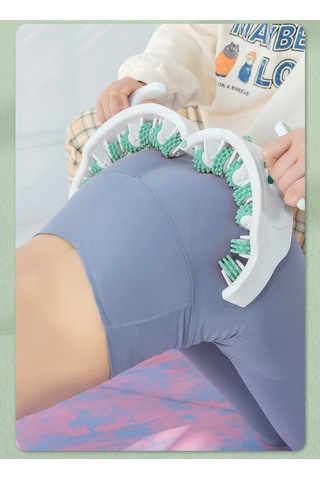 Jian Fan Masaj Yeşili Beyaz - Yeşil