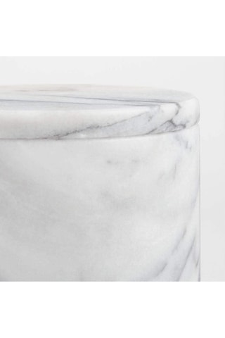 Crate & Barrel Fransız Mermer Kutu Seti, Modern Ve Şık Tezgah Depolama Saklama Kapları Çok Renkli