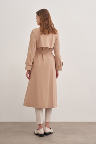 Aker 24aw07165111 Küçük Beden Trençkot 24aw07165111 019 Taş Taş