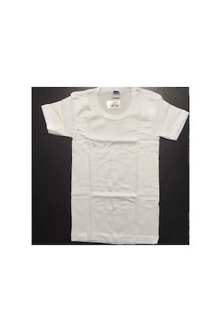 Berrak 1502 Erkek Çocuk Fanila 6 Adet Beyaz