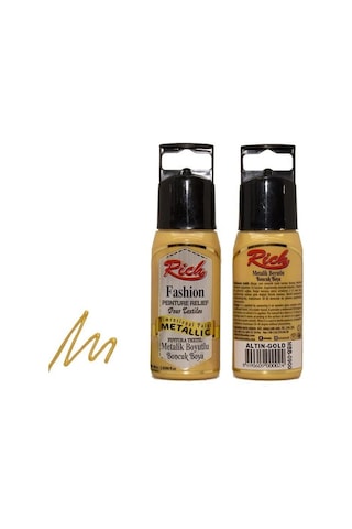 Rich Boncuk Boya - 60Cc- Metalik Altın - N:0900
