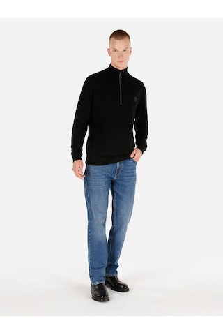Colin's Colins Siyah Erkek Kazak Cl1069884 Q1.v2 Blk Siyah