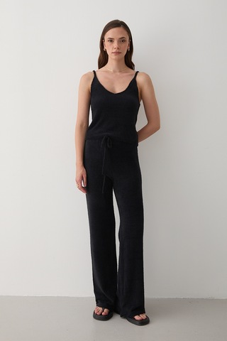 Siyah Yumoş Üçlü Takım Siyah