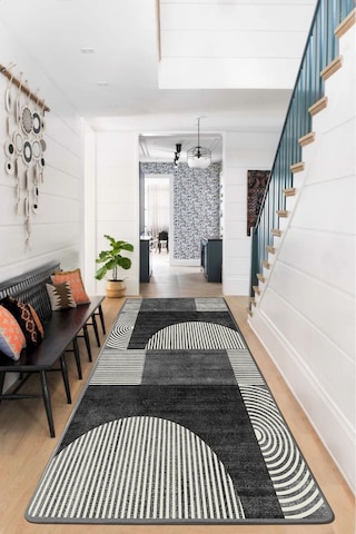 Chilai Home Coeur Füme Dikdörtgen Dekoratif Halı Djt Füme