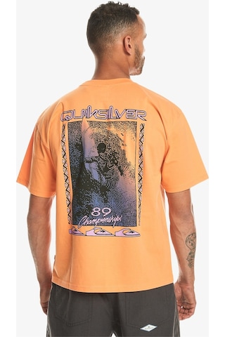 Quiksilver Back Flash Ss Tangerıne Erkek T-Shırt Eqyzt07605-25178 001