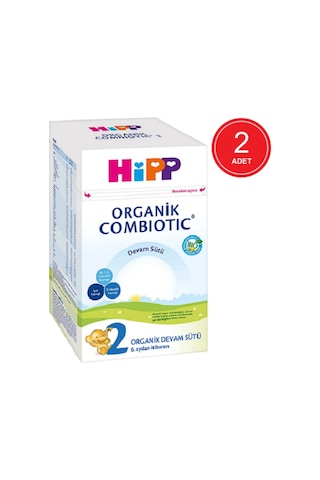 Hipp Organik Combiotic 2 Devam Sütü 800 G 2 Adet
