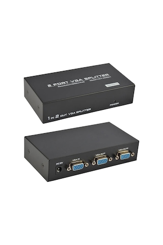 Ayt Powermaster 2 Port 250 Mhz Vga Splitter 1920x1440 Vga Çoklayıcı Çoğaltıcı