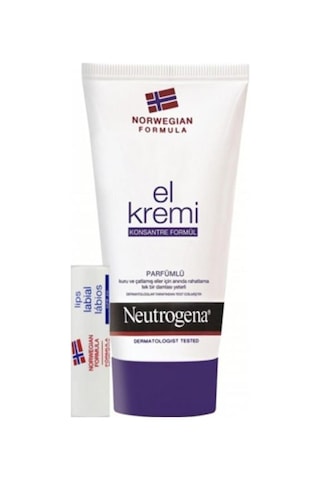 Neutrogena Kış Aşkı El Kremi Parfümlü + Dudak Kremi