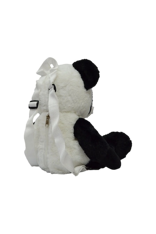 Hayvan Şeklinde Peluş Çantalar 25x40 Cm Panda Çok Renkli