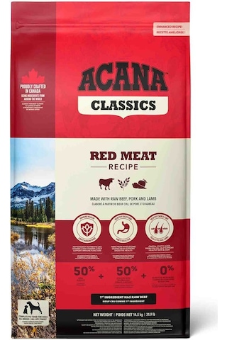 Acana Classic Red Kuzu Etli Yetişkin Köpek Maması 14500 G
