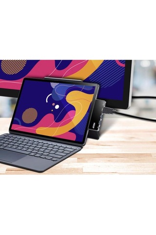 Aten-Uh3238 Usb-C Travel Dock With Power Pass-Through