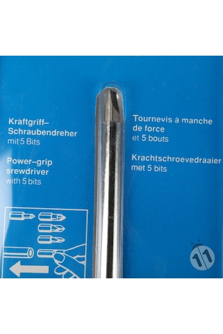 5 Parça Tornavida Bits Uç Set CrV