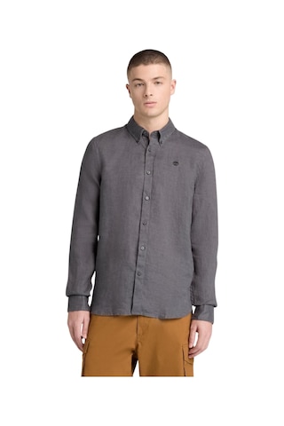 B0a2dc3w081-r Timberland Mıll Brook Linen Shirt Erkek Gömlek Gri B0a2dc3w081-r