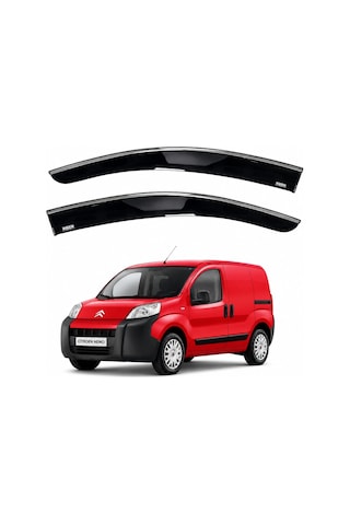 Citroen Nemo Cam Rüzgarlığı Kromlu 2008+ Sonrası Uyumlu 2'li