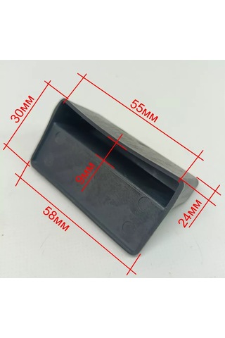 Shustov And Ko 53 Mm Vurmalı Latte Tutucu 224578415 Gri