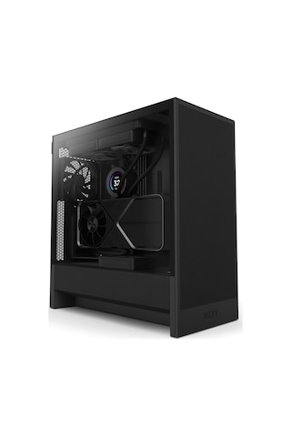 Nzxt H5 Flow 2024 CC-H52FB-01 2 Fanlı Atx Bilgisayar Kasası - Siyah
