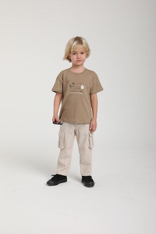 Xo Kids Erkek Çocuk Tişört 1-4 Yaş 1783 Kahve