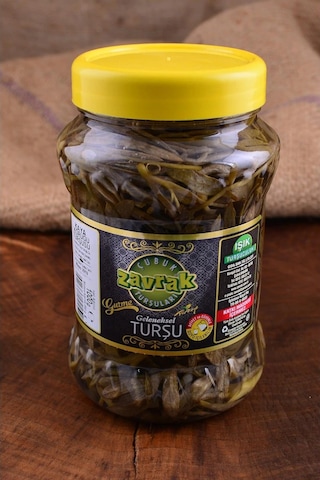 Zavrak Çubuk Turşuları Kaya Koruğu Turşusu 1 L