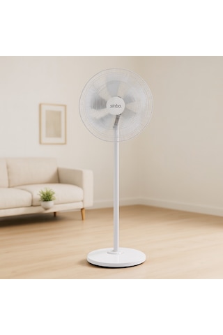 Bezos Ayaklı Vantilatör 5 Kanat 18'' Yaklaşık 45 Cm Sessiz 3 Kademe 140 Cm Nıda