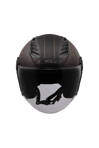 Ls2 Aırflow 2 Cover Mat Siyah-gri Kask Siyah-Gri