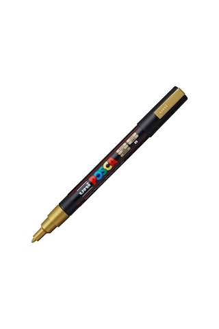 Uni Posca Pc-3M Boyama Markörü 0.9-1.3Mm Gold